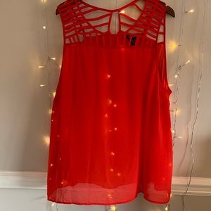 Torrid Red Tank Top | Size 4